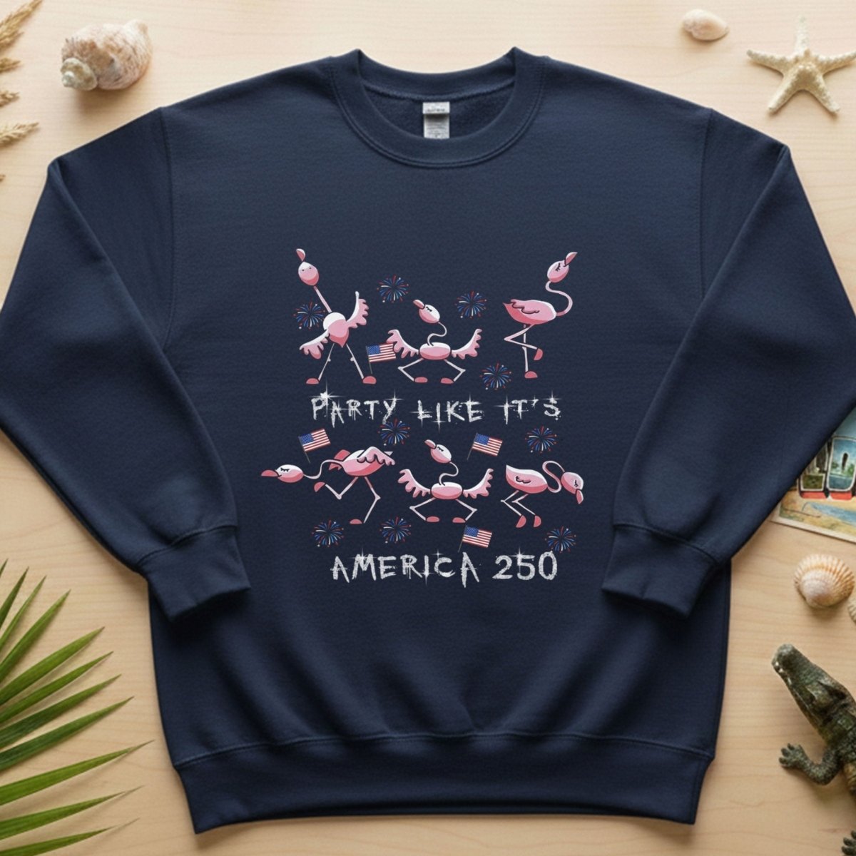 PARTY LIKE IT’S AMERICA 250 - T.Shirt - FlamingoAholic