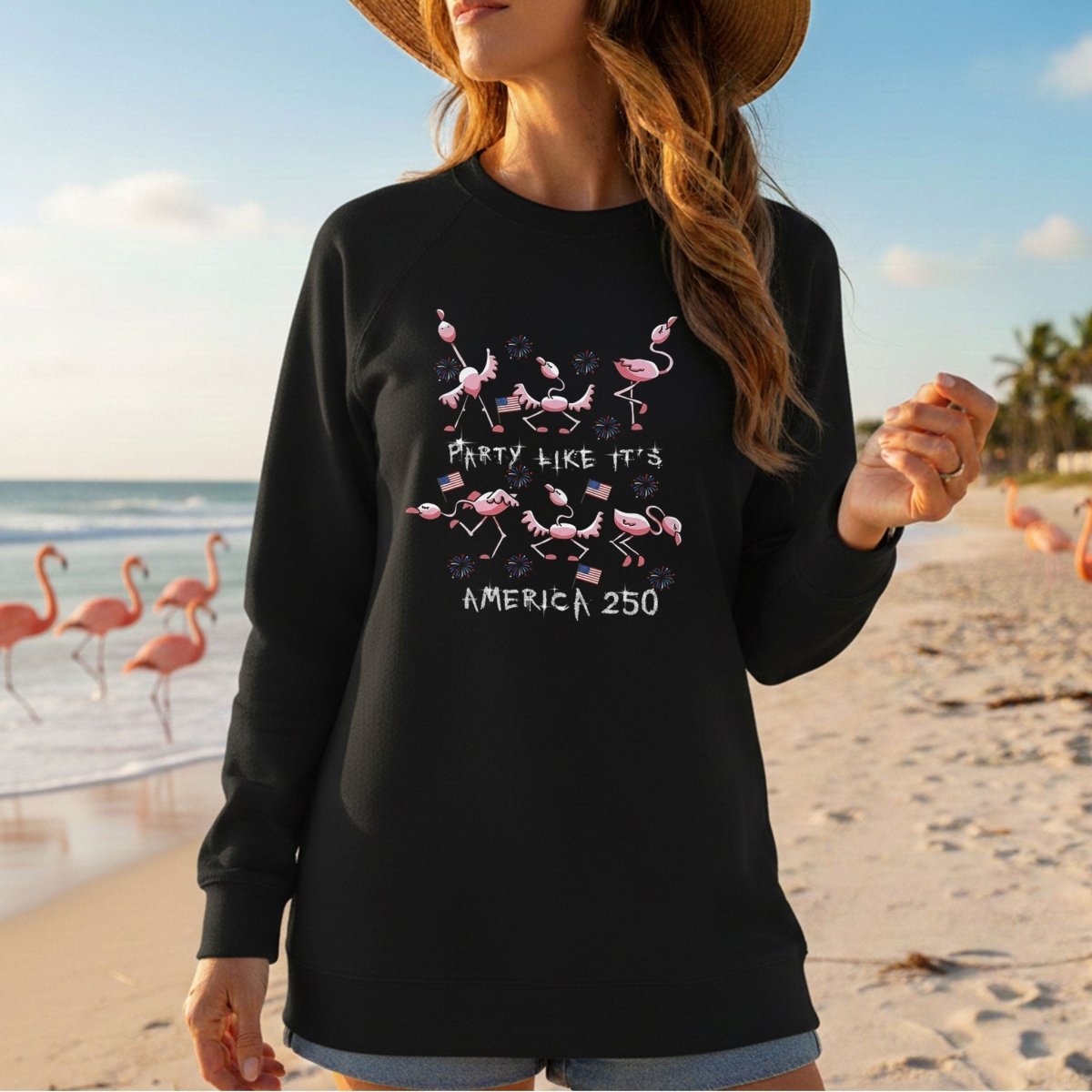 PARTY LIKE IT’S AMERICA 250 - T.Shirt - FlamingoAholic