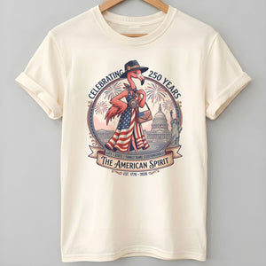 Personalized Celebrating 250 Years of The American Spirit T-Shirt - FlamingoAholic