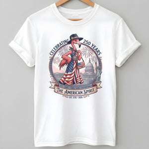 Personalized Celebrating 250 Years of The American Spirit T-Shirt - FlamingoAholic