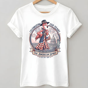 Personalized Celebrating 250 Years of The American Spirit T-Shirt - FlamingoAholic