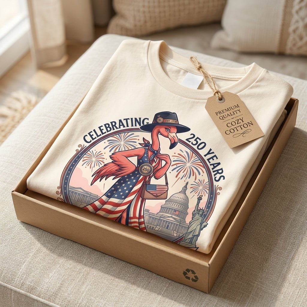 Personalized Celebrating 250 Years of The American Spirit T-Shirt - FlamingoAholic