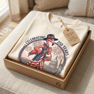 Personalized Celebrating 250 Years of The American Spirit T-Shirt - FlamingoAholic