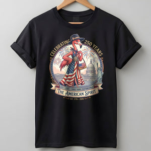 Personalized Celebrating 250 Years of The American Spirit T-Shirt - FlamingoAholic