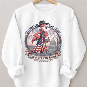 Personalized Celebrating 250 Years of The American Spirit T-Shirt - FlamingoAholic