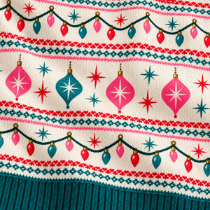 Personalized Christmas in July Flamingo Sweater & Cardigan - FlamingoAholic