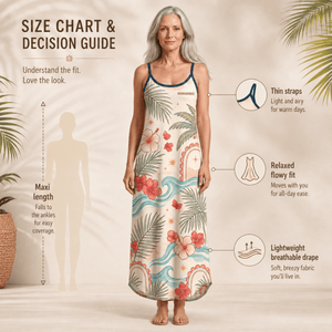 Personalized Flamingo Maxi Dress | Tropical Beach Dress for Women | Custom Vacation Gift - FlamingoAholic