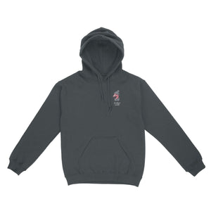 Personalized Funny January Flamingo Hoodie - Fran's Cozy Winter Mood Sweatshirt - FlamingoAholic