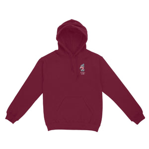 Personalized Funny January Flamingo Hoodie - Fran's Cozy Winter Mood Sweatshirt - FlamingoAholic