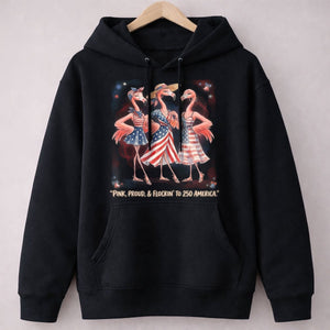 Pink, Proud, & Flockin' to 250 America Besties Shirt - FlamingoAholic