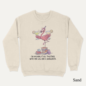 Sarcastic Flamingo Margarita Shirt - Funny "Holding It Together" T-Shirt, Sweatshirt, Hoodie for Women - FlamingoAholic