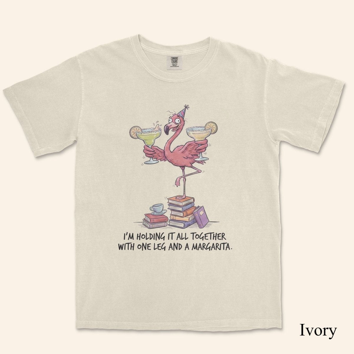 Sarcastic Flamingo Margarita Shirt - Funny "Holding It Together" T-Shirt, Sweatshirt, Hoodie for Women - FlamingoAholic