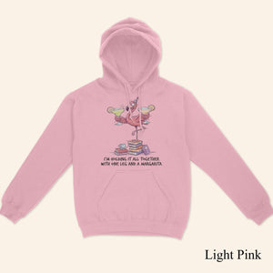Sarcastic Flamingo Margarita Shirt - Funny "Holding It Together" T-Shirt, Sweatshirt, Hoodie for Women - FlamingoAholic
