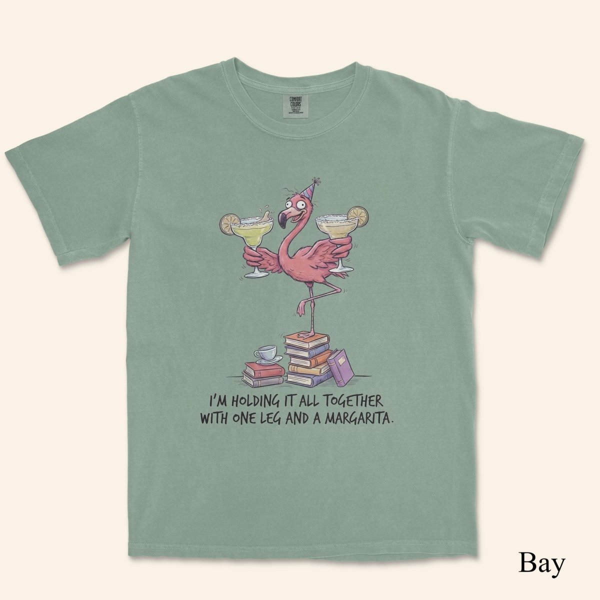 Sarcastic Flamingo Margarita Shirt - Funny "Holding It Together" T-Shirt, Sweatshirt, Hoodie for Women - FlamingoAholic