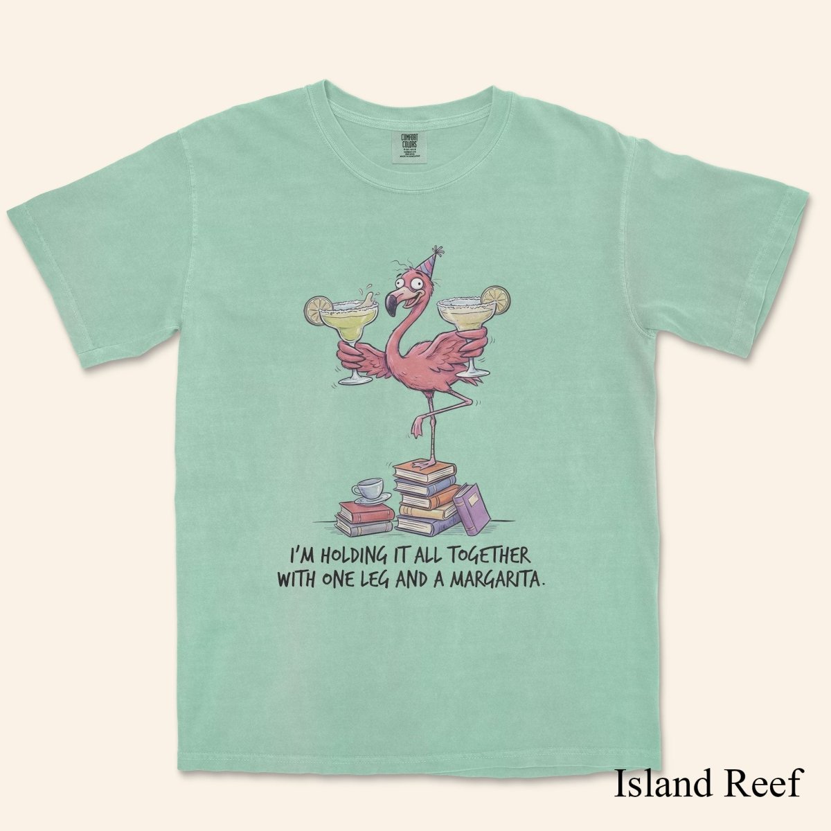 Sarcastic Flamingo Margarita Shirt - Funny "Holding It Together" T-Shirt, Sweatshirt, Hoodie for Women - FlamingoAholic
