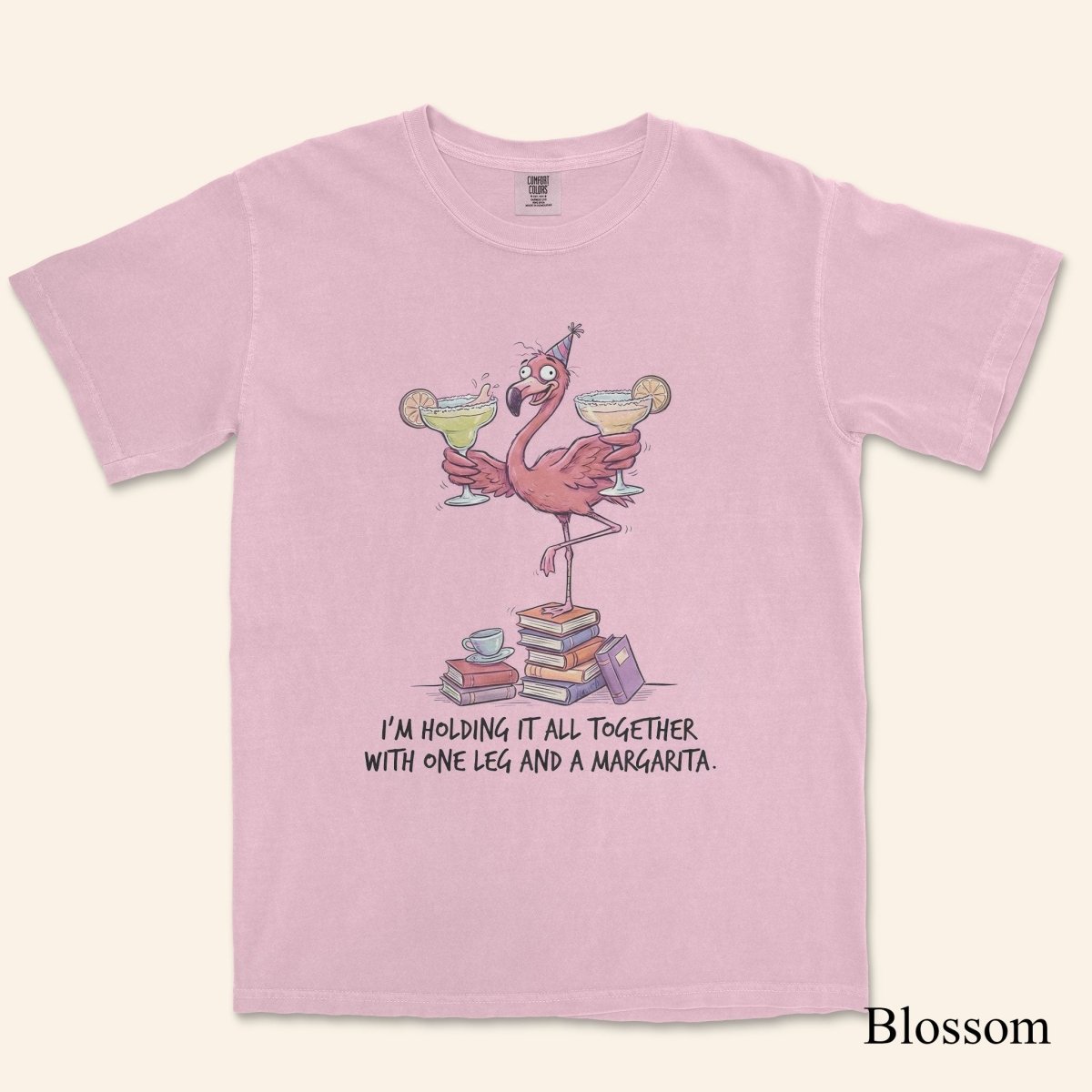 Sarcastic Flamingo Margarita Shirt - Funny "Holding It Together" T-Shirt, Sweatshirt, Hoodie for Women - FlamingoAholic