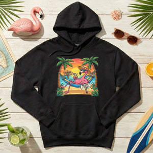 Sarcastic Retired Flamingo T-Shirt Gift - No Work Zone, Not My Problem Humor - FlamingoAholic