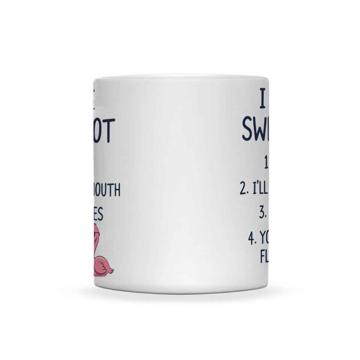 Sarcastic Swear Flamingo Saying Coffee Mug - Funny Adult Humor Gift for Women - FlamingoAholic