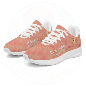 Sassy Coral Flamingo Cloud Sneakers - Ultra Light Comfort Gift for Mom - FlamingoAholic