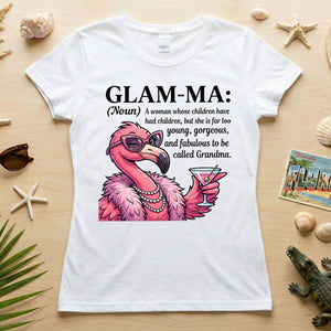 Sassy Glam - Ma Flamingo Definition Shirt - Funny Mother's Day Gift for Grandmas - FlamingoAholic