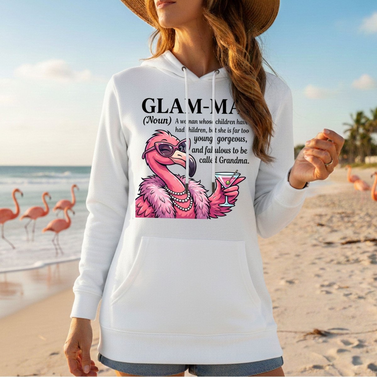 Sassy Glam - Ma Flamingo Definition Shirt - Funny Mother's Day Gift for Grandmas - FlamingoAholic