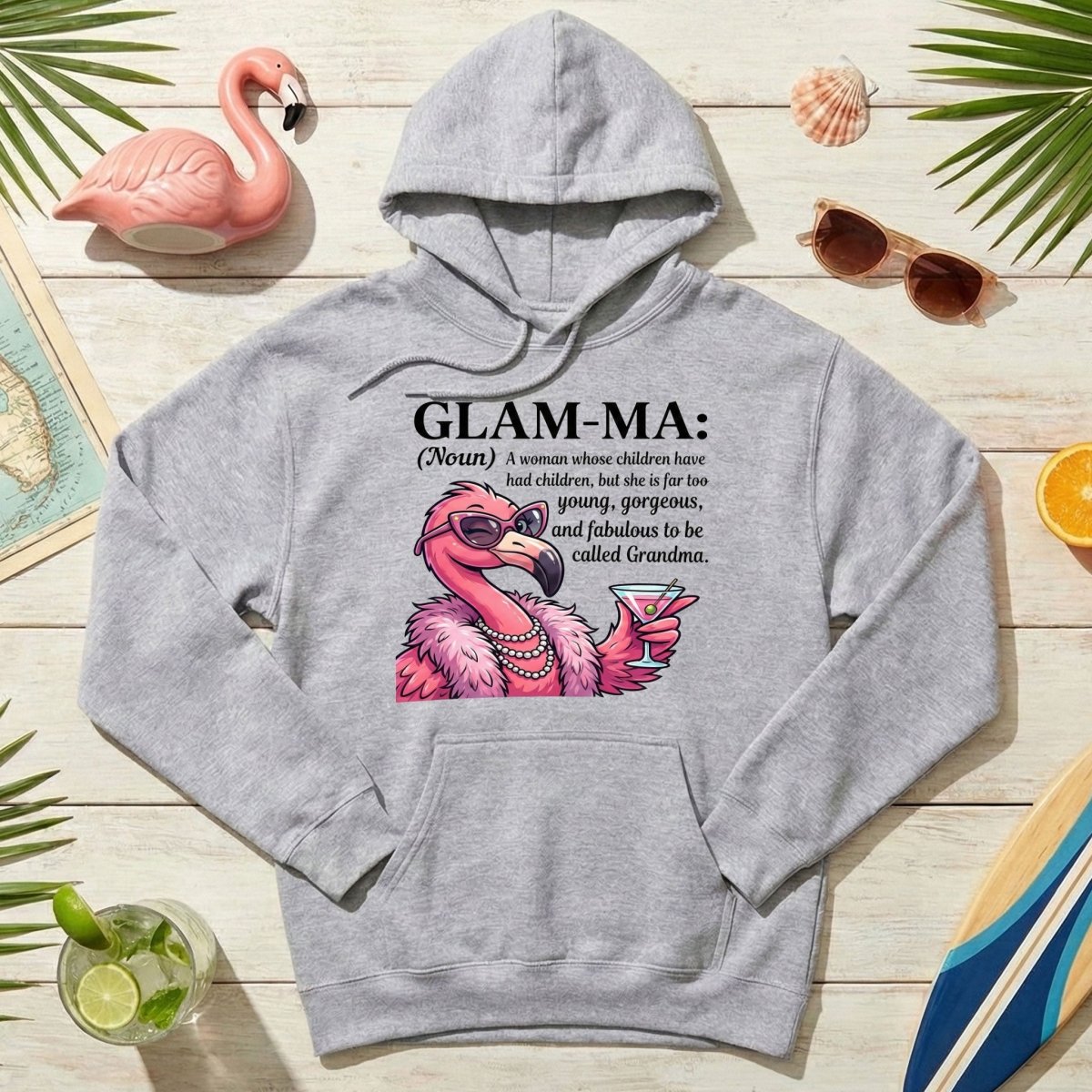 Sassy Glam - Ma Flamingo Definition Shirt - Funny Mother's Day Gift for Grandmas - FlamingoAholic