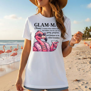 Sassy Glam - Ma Flamingo Definition Shirt - Funny Mother's Day Gift for Grandmas - FlamingoAholic