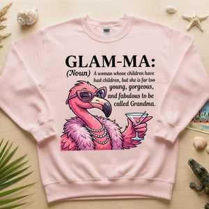 Sassy Glam - Ma Flamingo Definition Shirt - Funny Mother's Day Gift for Grandmas - FlamingoAholic