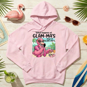 Sassy Glam - Ma Flamingo T-Shirt - Funny Grandmother Humor Gift Tee - FlamingoAholic