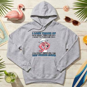 Sassy Stress - Out Chef Flamingo T-Shirt - The Adult Humor "Stupid" Quote Tee - FlamingoAholic