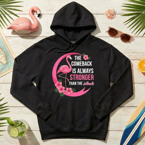 The comeback is always stronger than the setback - Flamingo Shirt - FlamingoAholic