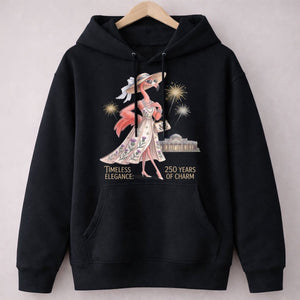 Timeless Elegance 250 Years of Charm Flamingo Shirt - FlamingoAholic