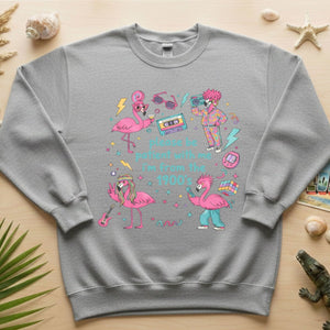 Witty 1900's Flamingo Shirt for Women - Funny Vintage 80s 90s Graphic Tee - FlamingoAholic