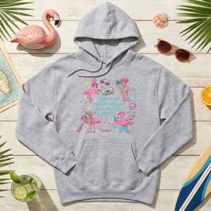 Witty 1900's Flamingo Shirt for Women - Funny Vintage 80s 90s Graphic Tee - FlamingoAholic